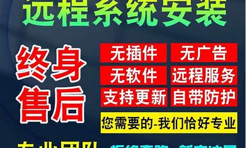 远程协助装系统-远程协助安电脑系统多少钱